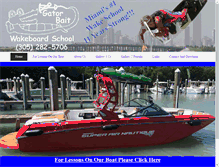 Tablet Screenshot of gatorbaitwakeboard.com